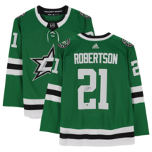Jason Robertson Autographed Dallas Stars Authentic Green Adidas Jersey F... - £297.02 GBP