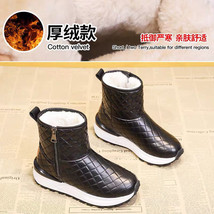 Women Winter Snow Boots Fashion PVC Warm Faux Lining 4.5cm Height Increasing Thi - £38.95 GBP