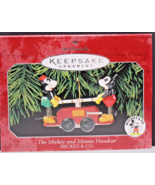 Hallmark Keepsake Ornament - The Mickey and Minnie Handcar (Lionel) - 1998 - $18.99