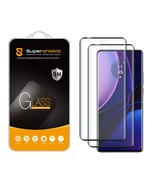 2X Tempered Glass Screen Protector For Motorola Edge 2023 (Black) - £19.22 GBP