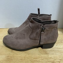 Arizona Co Garrity Women Size 8M Brown Textile Ankle Boots Booties Shoes... - $353.12 MXN