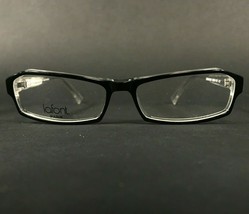 Jean Lafont Eyeglasses Frames OSCAR 900 Black Clear Rectangular 55-14-137 - £110.12 GBP