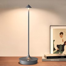 Cordless Table Lamp, 4000Mah Rechargeable Table Lamp, Battery Operated Desk Lamp - £58.18 GBP