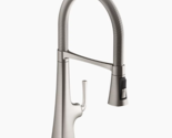 Kohler 22061-VS Graze Kitchen Faucet - Vibrant Stainless - FREE Shipping! - $345.90