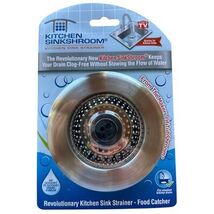 Kitchen SinkShroom (Stainless) Strainer with Built-in Anti-Clog Technology - $12.86