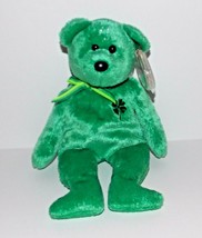 Ty Beanie Baby Dublin Plush 8in Teddy Bear Stuffed Animal Retired with T... - £8.00 GBP