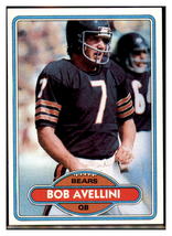 1980 Topps Bob Avellini Chicago Bears NFL Football Card VFBMC - £5.28 GBP
