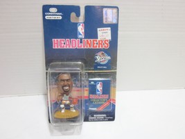 NBA Headliners Grant Hill 3 Inch Figure Detroit Pistons 1997 Corinthian NIB - £8.78 GBP