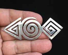 Modernist Sterling Silver ARROW Brooch Pin - 3 inches - Vintage - $48.50