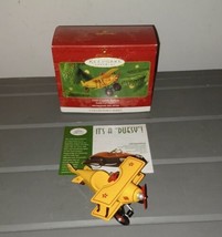 Hallmark Keepsake Ornament 1930 Custom Biplane 8th in Series 2001 - $7.99 Hallmark Keepsake Ornament 1930 Custom Biplane 8th in Series 2001 - $7.99