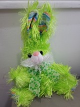 DanDee Plush Bunny Green 7 inch Stuffed Animal Kids Toy Easter Rabbit - £10.72 GBP