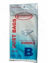 3 Eureka B Allergy Canister Vacuum Bags 1700 3700, Powerteam Series Vacuum Clean - $7.16