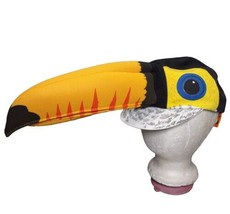 Vintage 3D Toucan Parrot Animal Cap Hat Snapback Trucker DinDon New NOS ... - £42.18 GBP