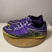 Mens Hypervenom Phelon II IC Indoor Soccer Shoes Mens Size 12 Purple  749898 550 - £27.84 GBP