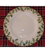 NEW Pier 1 Winters Wonder ~ DINNER PLATE ~ Holly Berry ~ 10 1/2&quot; Unused ... - $54.86 CAD