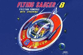 Flying Saucer 8 20 x 30 Poster - $25.98