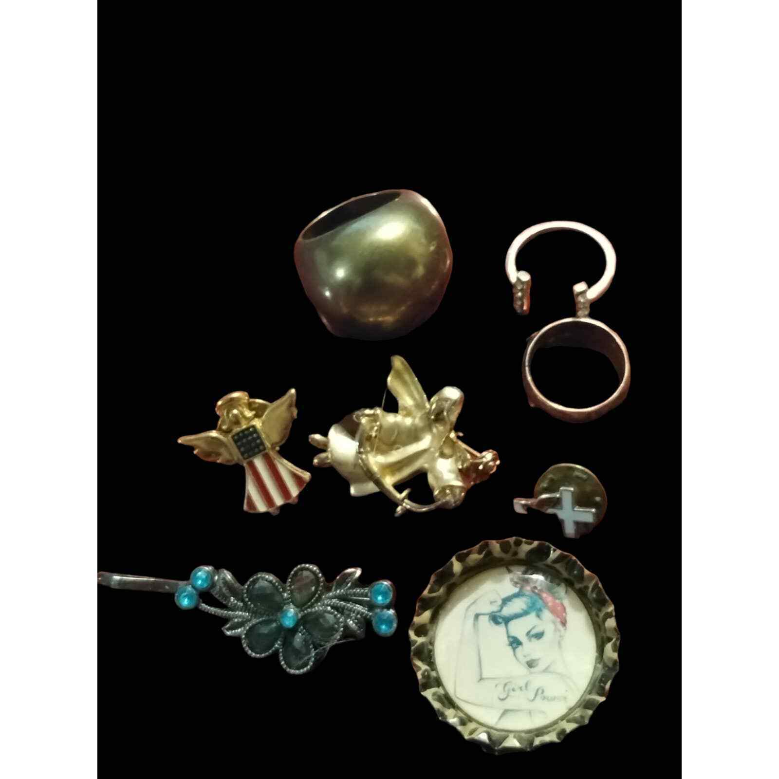 Really cute vintage jewelry bundle lot - $17.82