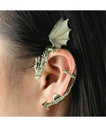 1pc Dragon Ear Cuff Earring Glow In Dark Game of Thrones Climber Cartila... - £10.87 GBP