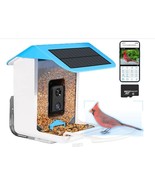 Smart Bird Feeder with Camera Wireless Outdoor Solar Powered Species Ide... - $2,301.84 MXN