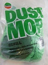 Libman Dust Mop Refill 100% Nylon Yarn # 113 Green Washable - £12.56 GBP