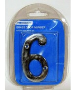 Chrome House Door Numbers 3&quot; Inch/76mm x 3mm Silver Office Gate Sign - £3.45 GBP+