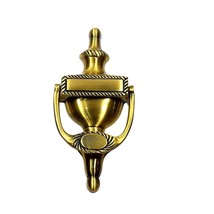 Brass Made Georgian 6 inch Round Door Knocker | Home Decor | 1 Pcs - £29.53 GBP