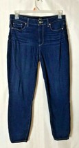 Paige Women&#39;s Jeans Size 31 Horton Ankle Dark Wash Stretchy 5 Pocket - $27.21