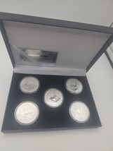 5 X FIVE KRUGERRAND SOUTH AFRICA 2021 1OZ SILVER COINS WITH CERTIFICATE ... - $89.99