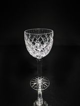 Faberge Clear Crystal Goblet Glasses Set of 6 image 10