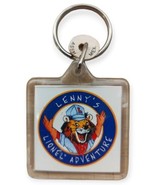 Vintage Lionel Trains Lenny The Lion Keychain Plastic Graphic Lenny The ... - $11.99