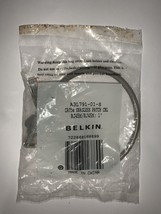 Belkin A3L791-01-S 1&#39; CAT5e Snagless Patch Cable RJ45M-RJ45M Ethernet Gr... - $2.50