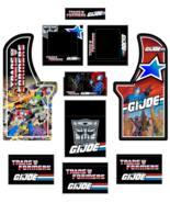 ARCADE1UP, ARCADE 1UP Gi Joe &amp; Transformers Arcade graphics art-Digital ... - $27.00