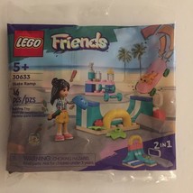 NEW Official Lego Friends Skate Ramp #30633 &amp; Beach Cleanup #30635 Poly ... - $23.70