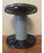 Black Plastic Spool Cable Wire Reel Only 11” Tall x 12” w/ 2” Hole - $23.20