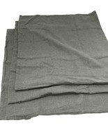 Deconovo 3 Faux Linen Pillow Covers with Invisible Zipper Green Square 2... - $547.98 MXN