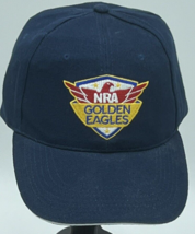 NRA Golden Eagles Hat Cap Blue Embroidered Eagle Patch Adjustable American Flag - £13.73 GBP