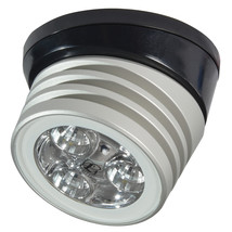 Lumitec Zephyr LED Spreader/Deck Light -Brushed, Black Base - White Non-... - $138.07