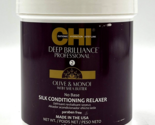 CHI Olive &amp; Monoi/Shea Butter Silk Conditioning Relaxer 32oz-Cover damaged - £36.69 GBP
