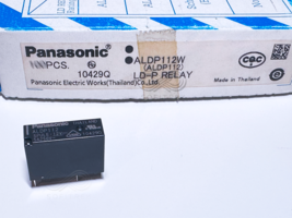 5PCS ALDP112W ALDP112 Panasonic Slim Power Relay 12VDC SPST-NO 5A 4-Pin - $4.40