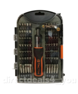 Tactix 71-piece Bit Set w Bits &amp; Ratchet Screwdriver # 900171 - £21.70 GBP