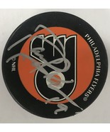 Paul Ranheim Signed Autographed Philadelphia Flyers Puck #4 - COA Card - $950.15 MXN