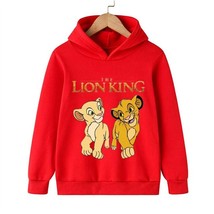 Lion  Simba  Print Hoodies For Boys Baby Boys Long-Sleeve Sweatshirt Children To - £51.64 GBP