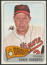 1965 Topps Card 15 Robin Roberts HOF Orioles Unenhanced 800 DPI Scan Photos - $17.05