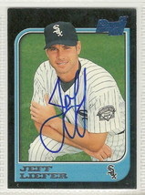 jeff liefer signed autographed card 1997 bowman - £7.56 GBP