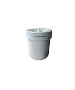 KitchenAid Ceramic Utensil Holder Crock Jar White With Divider Plastic I... - €21,02 EUR