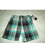 Naurtica Baby Boy&#39;s Plaid Shorts. Size 12 Months.NWT - £7.98 GBP