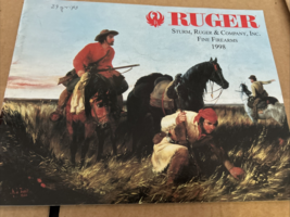 1998 RUGER FINE FIREARMS CATALOG - $9.00