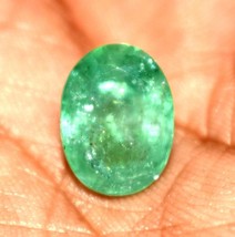 Natural Emerald / Panna - Zambian Mines - 4.96 carats  - Lab Certified - $485.10