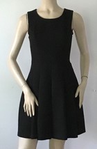 Patrizia Luca Milano Black Textured Cocktail Dress (Size XS) - £23.94 GBP