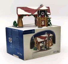 DEPT 56 Last Stop Gas Station Illuminated Snow Village 55012 No Pumps Boxed - $28.04